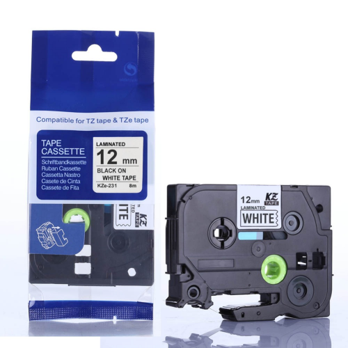 Fita Compatível p/ Gravação p/ Brother P-Touch PT1000/200/220/300/310 , Brother , PRTZE231 , 4260459618331